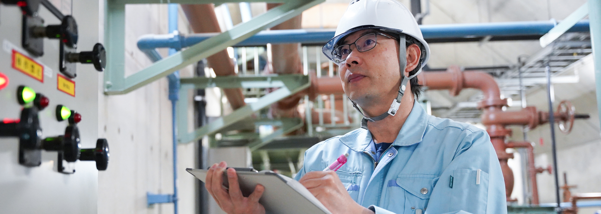 「汚水処理」「汚泥処理」を一貫して行っています